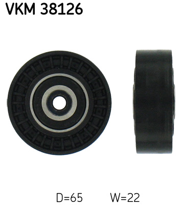 Ролик натяжителя DAYCO арт. VKM 38126